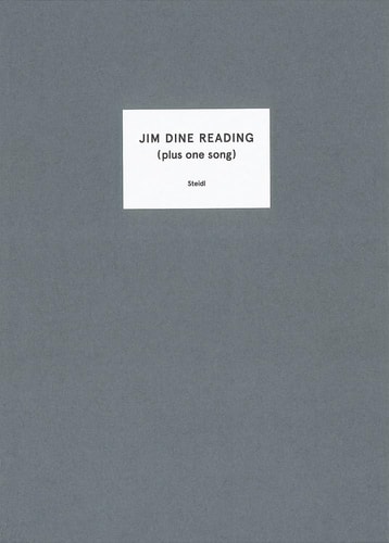 Jim Dine Reading (plus One Song)