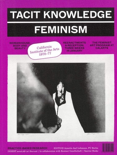 Tacit Knowledge - Post Studio Tacit Knowledge - Feminism : California Institute of the Arts 1970-77