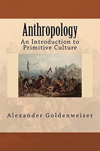 Anthropology An Introduction to Primitive Culture