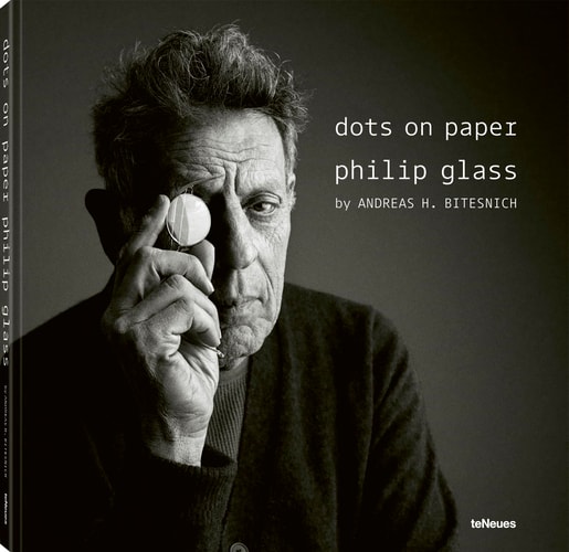 Dots on Paper Philip Glass by Andreas H. Bitesnich