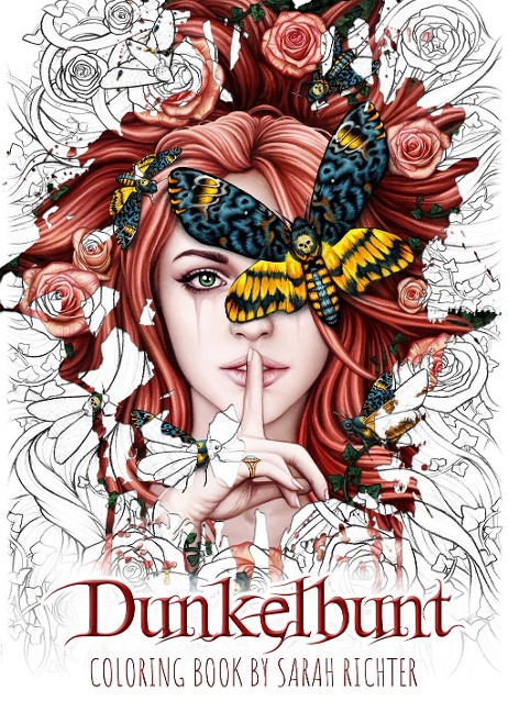 Dunkelbunt: Coloring Book by Sarah Richter