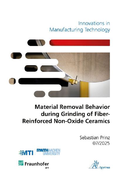Material Removal Behavior during Grinding of Fiber-Reinforced Non-Oxide Ceramics