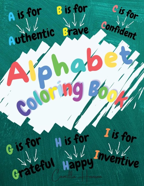 Alphabet Coloring Book: Amazing ABC Coloring Book for Kids| Fun with Letters | ABC Coloring Book