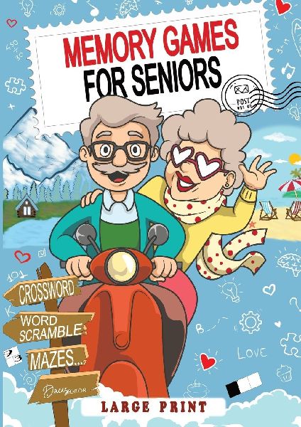 Memory Games for Seniors: Activates your Mind with 571 Engaging and Stimulating Activities, perfect for Seniors and Brilliant Grandparents.