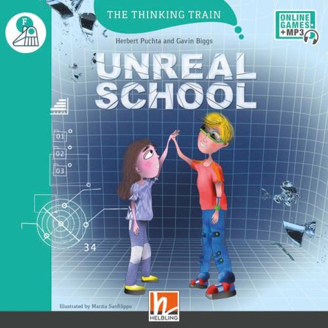 The Thinking Train, Level f / Unreal School, mit Online-Code: The Thinking Train, Level f