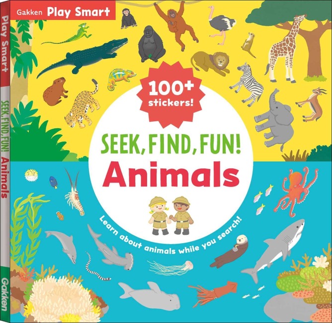 Seek, Find, Fun! Animals