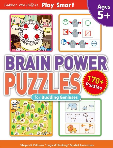 Brain Power Puzzles for Budding Geniuses