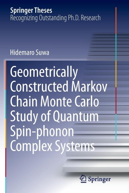 Geometrically Constructed Markov Chain Monte Carlo Study of Quantum Spin-Phonon Complex Systems