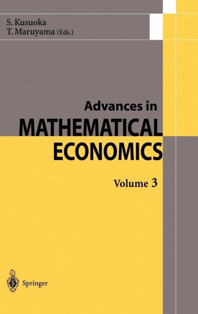 Advances in Mathematical Economics