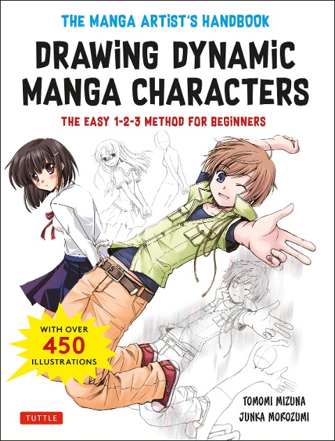 Drawing Dynamic Manga Characters: The Easy 1-2-3 Method for Beginners