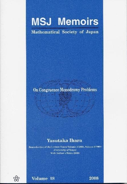 ON CONGRUENCE MONODROMY PROBLEMS   (V18)