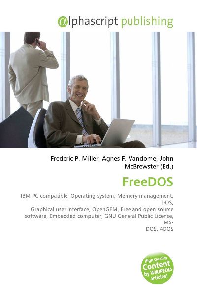 FreeDOS:         IBM PC compatible, Operating system, Memory management, DOS, Graphical        user interface, OpenGEM, Free and open source software, Embedded        computer, GNU General Public License, MS- DOS, 4DOS