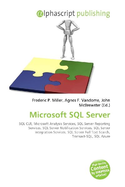 Microsoft SQL Server:         SQL CLR, Microsoft Analysis Services, SQL Server Reporting Services, SQL        Server Notification Services, SQL Server Integration Services, SQL        Server Full Text Search, Transact-SQL, SQL Azure