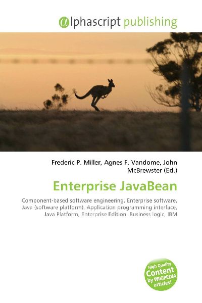 Enterprise JavaBean:         Component-based software engineering, Enterprise software, Java        (software platform), Application programming interface, Java Platform,        Enterprise Edition, Business logic, IBM
