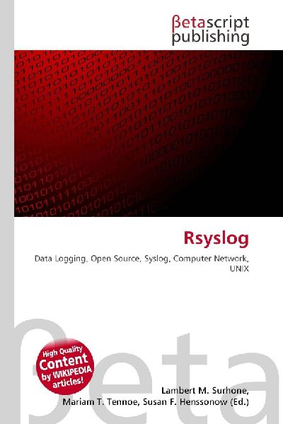 Rsyslog: Data Logging, Open Source, Syslog, Computer Network, UNIX