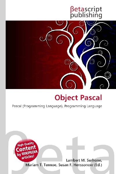 Object Pascal: Pascal (Programming Language), Programming Language