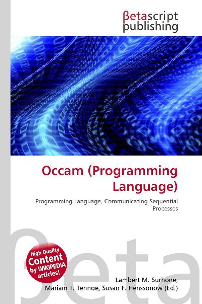 Occam (Programming Language): Programming Language, Communicating Sequential Processes