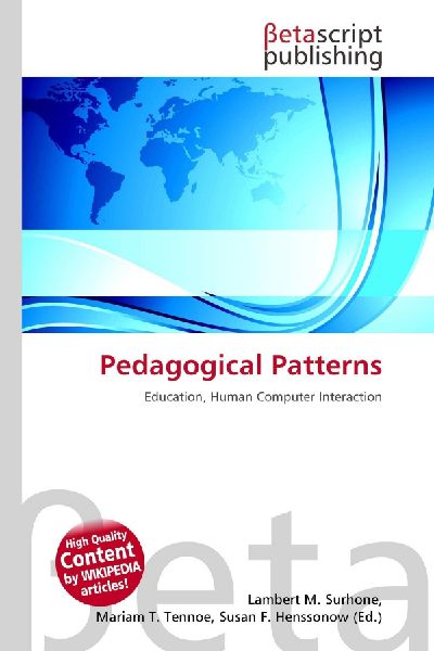Pedagogical Patterns: Education, Human Computer Interaction