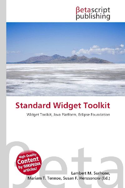 Standard Widget Toolkit: Widget Toolkit, Java Platform, Eclipse Foundation