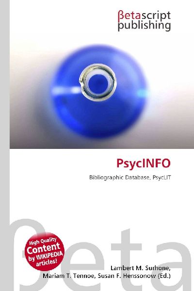 PsycINFO: Bibliographic Database, PsycLIT