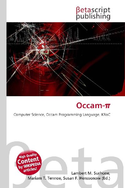 Occam-¿: Computer Science, Occam Programming Language, KRoC
