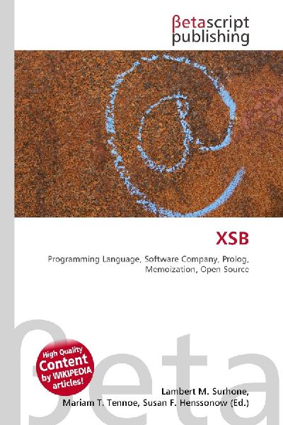 XSB: Programming Language, Software Company, Prolog, Memoization, Open Source