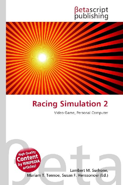 Racing Simulation 2: Video Game, Personal Computer