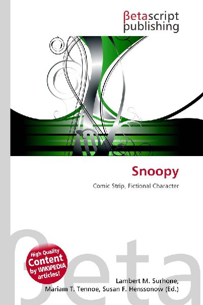 Snoopy: Comic Strip, Fictional Character