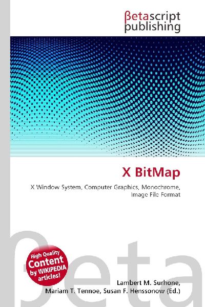 X BitMap: X Window System, Computer Graphics, Monochrome, Image File Format