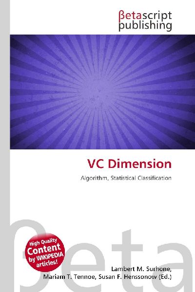 VC Dimension: Algorithm, Statistical Classification