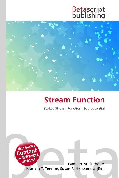 Stream Function: Stokes Stream Function, Equipotential