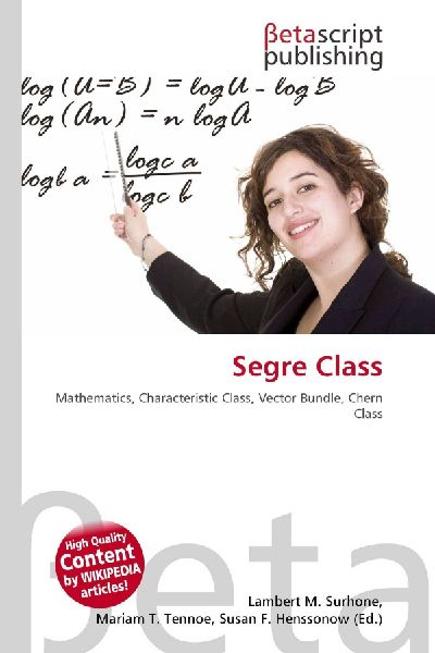 Segre Class: Mathematics, Characteristic Class, Vector Bundle, Chern Class
