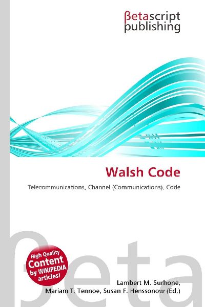Walsh Code: Telecommunications, Channel (Communications), Code