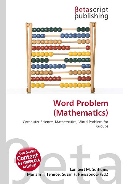 Word Problem (Mathematics): Computer Science, Mathematics, Word Problem for Groups