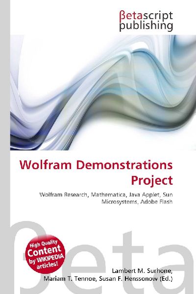 Wolfram Demonstrations Project: Wolfram Research, Mathematica, Java Applet, Sun Microsystems, Adobe Flash