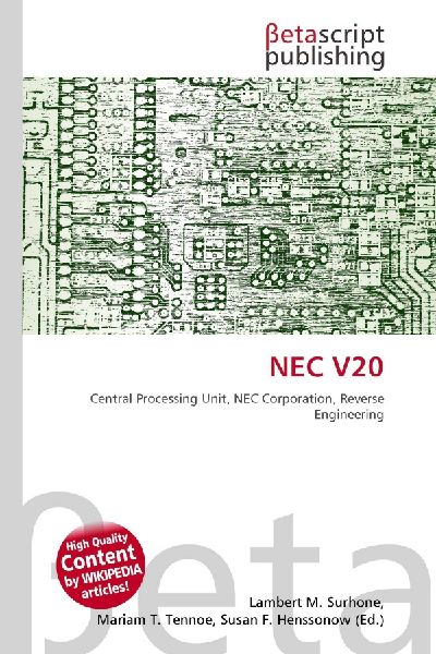 NEC V20: Central Processing Unit, NEC Corporation, Reverse Engineering