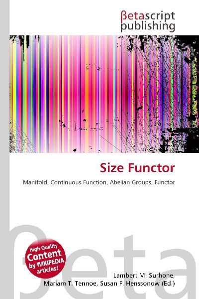 Size Functor: Manifold, Continuous Function, Abelian Groups, Functor