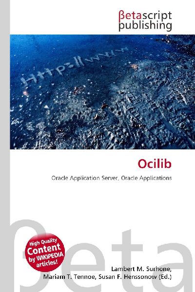 Ocilib: Oracle Application Server, Oracle Applications