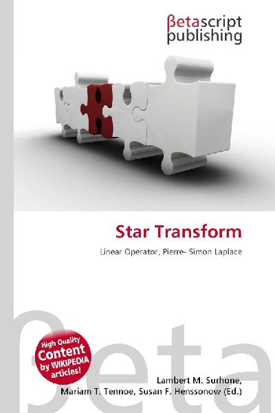 Star Transform: Linear Operator, Pierre- Simon Laplace