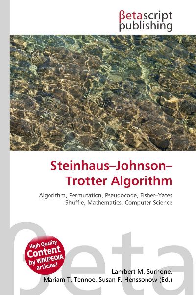 Steinhaus-Johnson-Trotter Algorithm:         Algorithm, Permutation, Pseudocode, Fisher-Yates Shuffle, Mathematics,        Computer Science