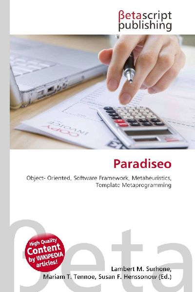 Paradiseo: Object- Oriented, Software Framework, Metaheuristics, Template Metaprogramming