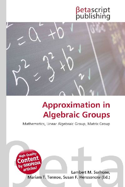 Approximation in Algebraic Groups: Mathematics, Linear Algebraic Group, Matrix Group