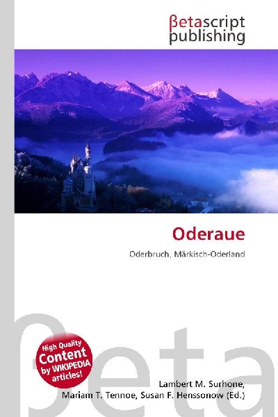 Oderaue: Oderbruch, Märkisch-Oderland