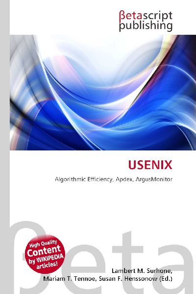 USENIX: Algorithmic Efficiency, Apdex, ArgusMonitor