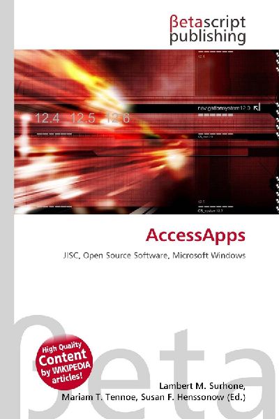 AccessApps: JISC, Open Source Software, Microsoft Windows
