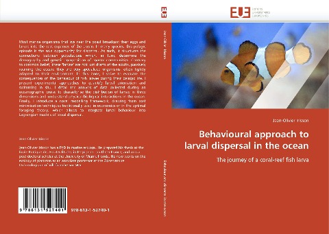 Behavioural approach to larval dispersal in the ocean: The journey of a coral-reef fish larva