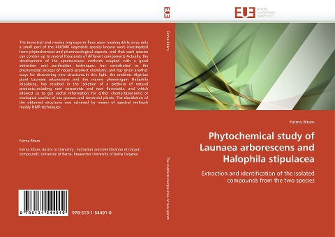 Phytochemical study of Launaea arborescens and Halophila stipulacea: Extraction and identification of the isolated compounds from the two species