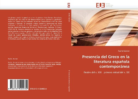 Presencia del Greco en la literatura española contemporánea: finales del s. XIX - primera mitad del s. XX