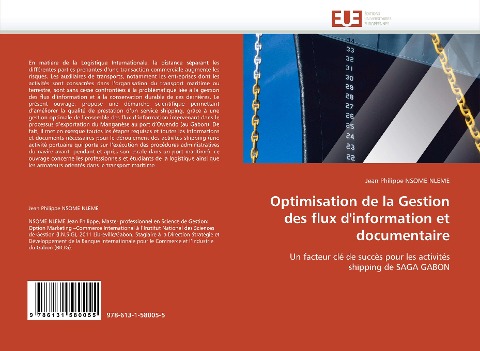 Optimisation de la Gestion des flux dinformation et documentaire: Un facteur clé de succès pour les activités shipping de SAGA GABON
