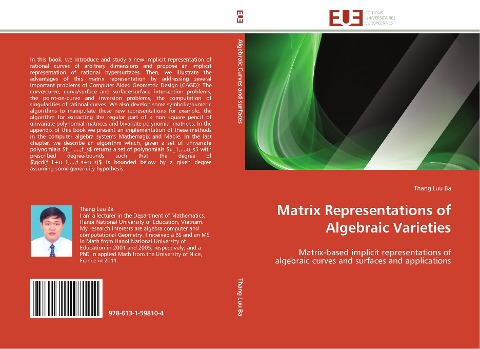 Matrix Representations of Algebraic Varieties: Matrix-based implicit representations of algebraic curves and surfaces and applications